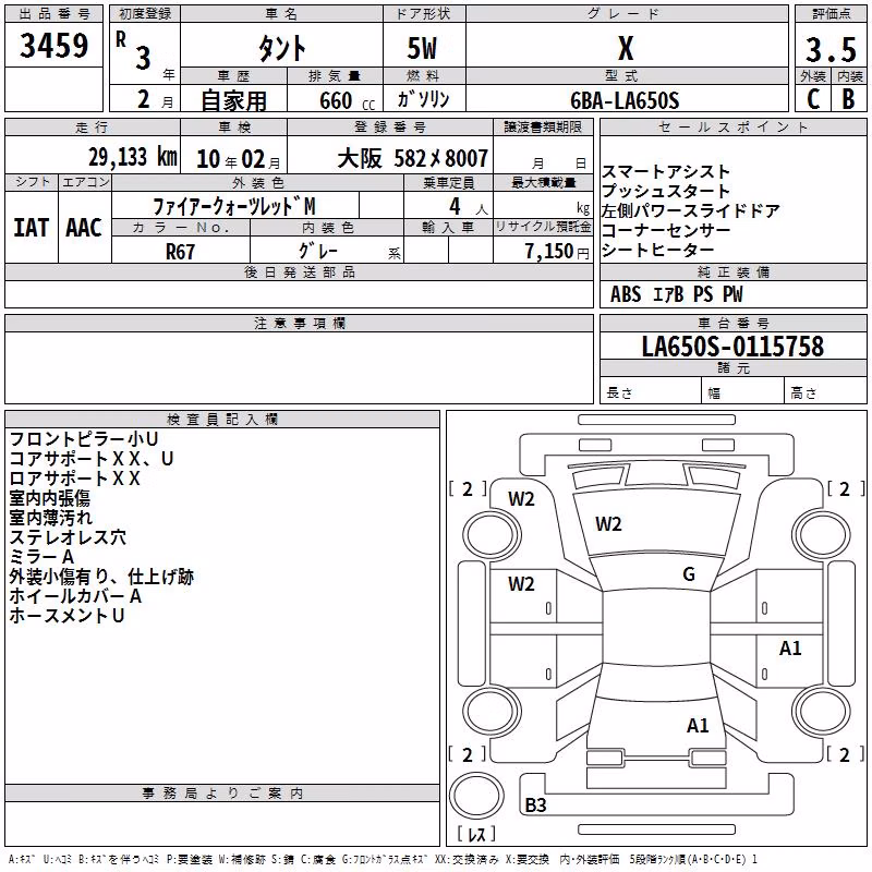 DAIHATSU TANTO