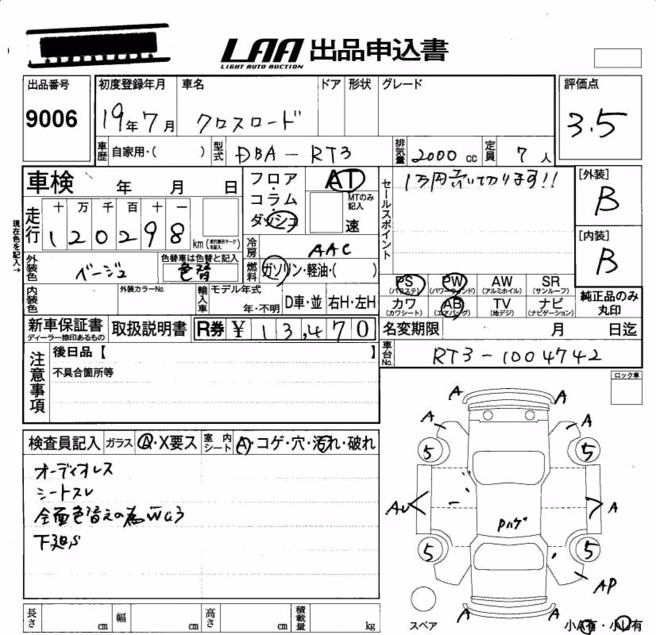 HONDA CROSSROAD