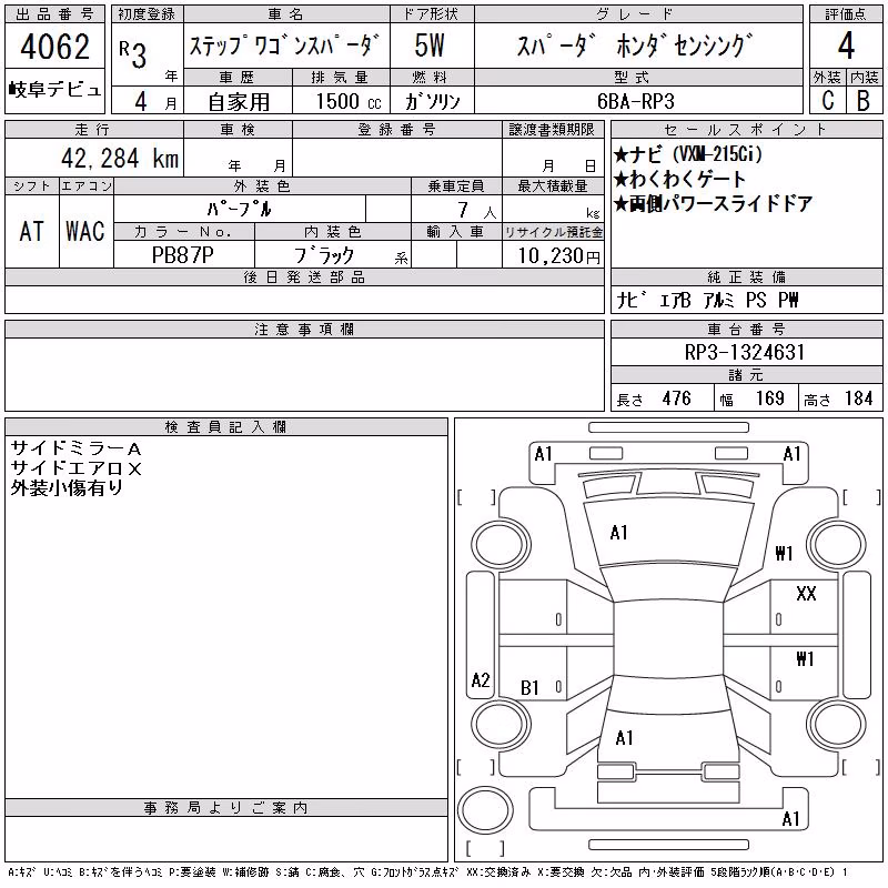 HONDA STEPWGN