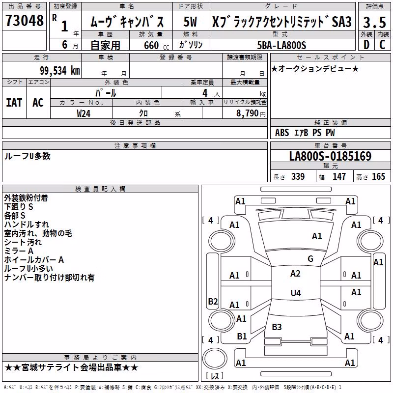 DAIHATSU MOVE CANBUS