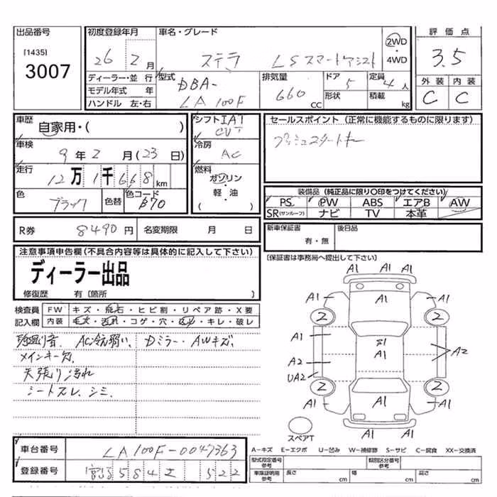 SUBARU STELLA