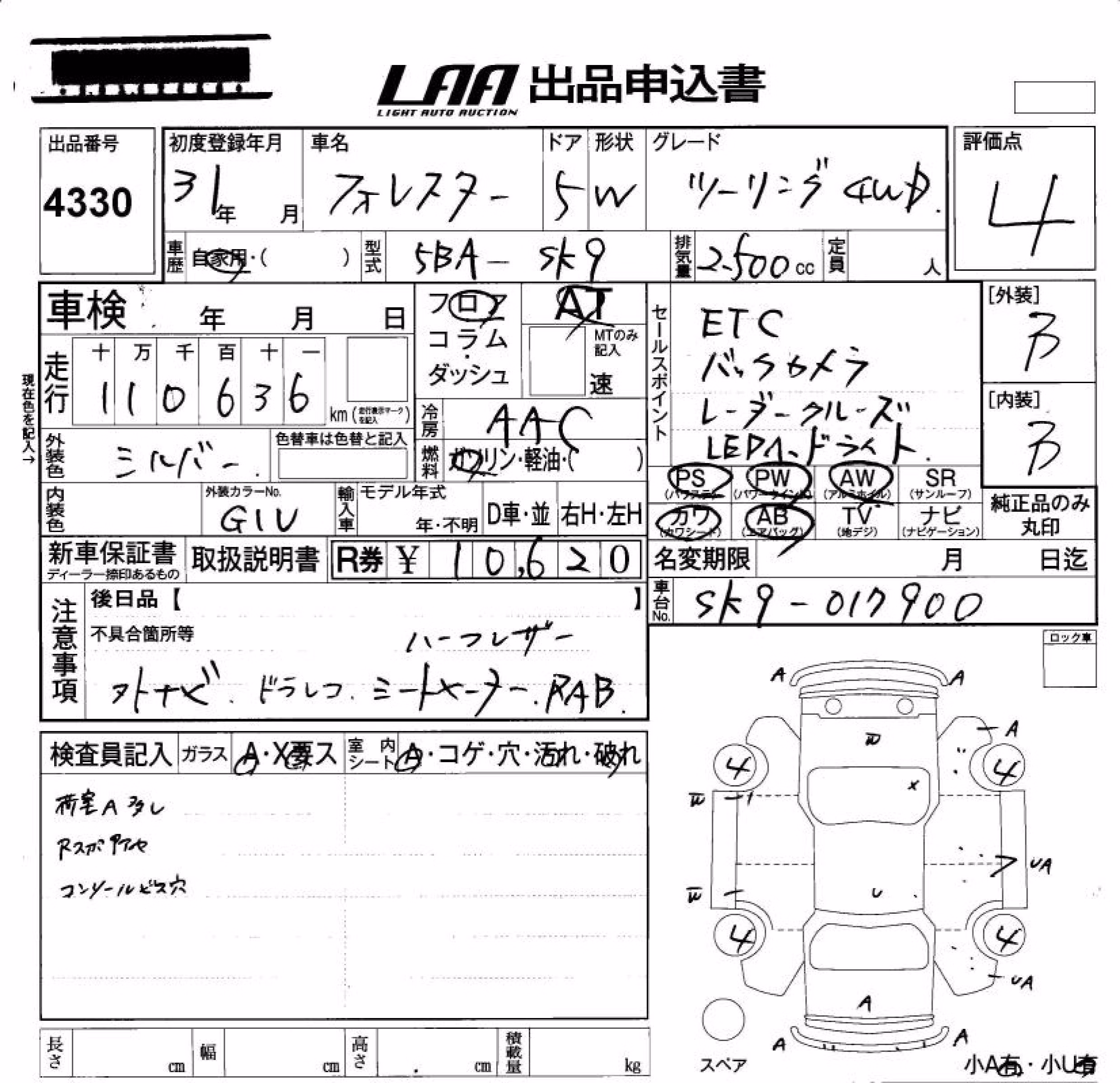 SUBARU FORESTER