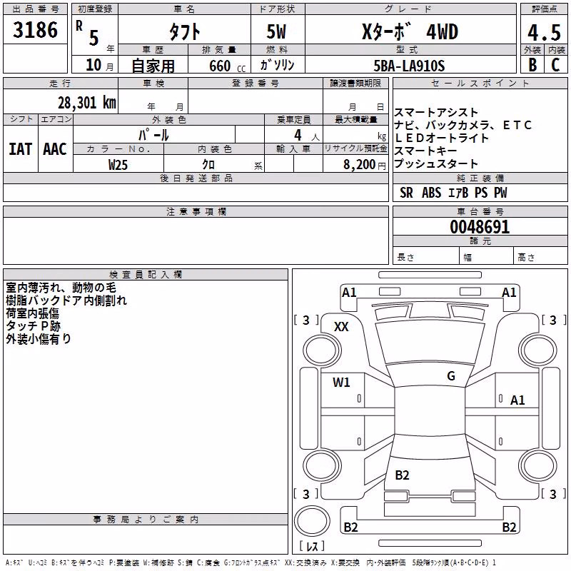 DAIHATSU TAFT