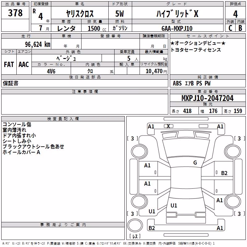 TOYOTA YARIS CROSS