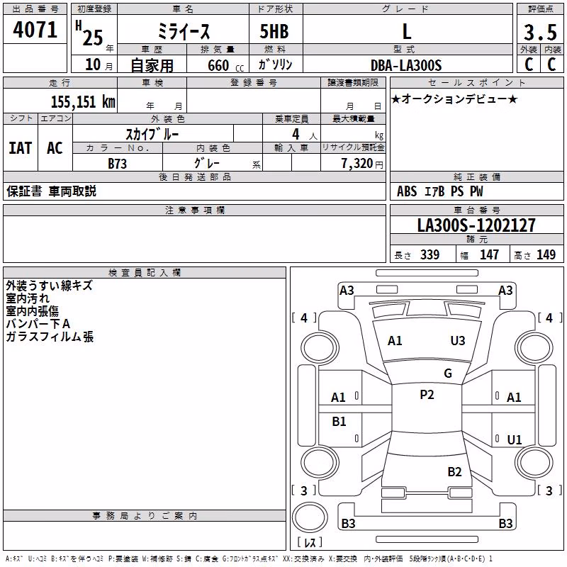 DAIHATSU MIRA E:S