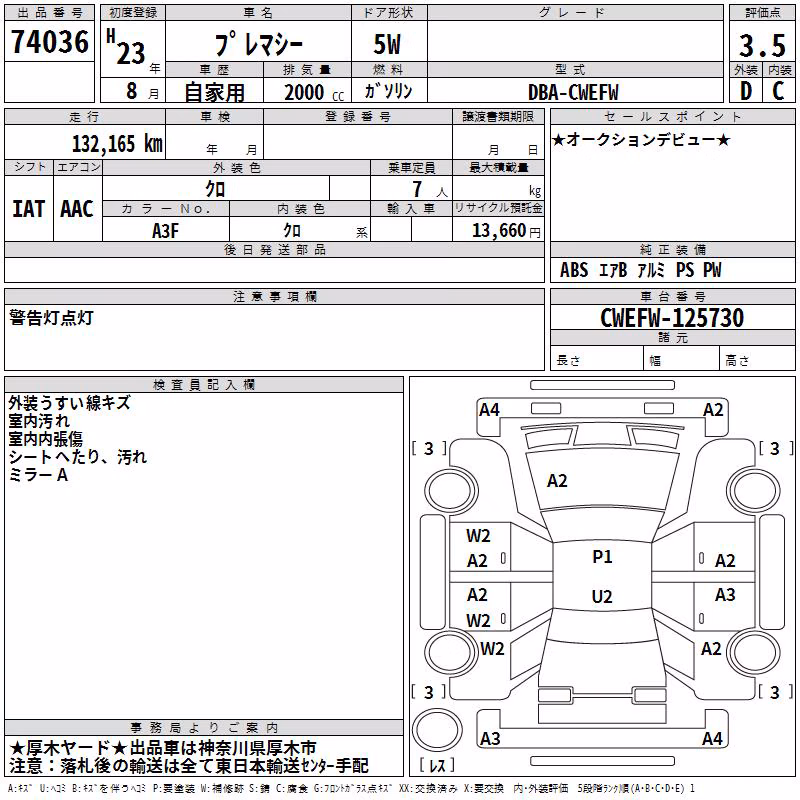 MAZDA PREMACY