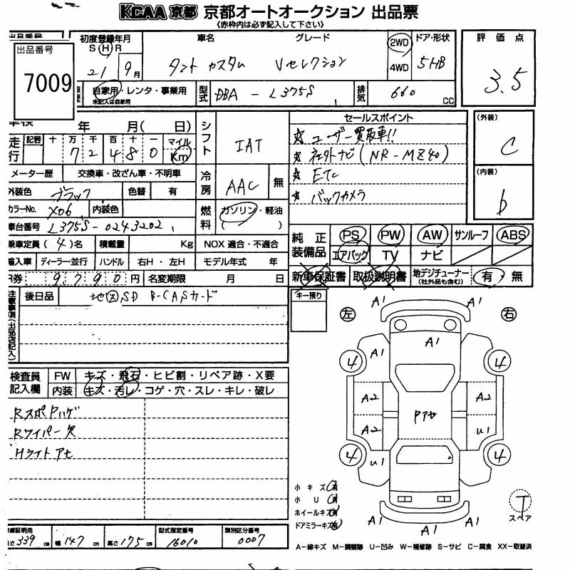 DAIHATSU TANTO