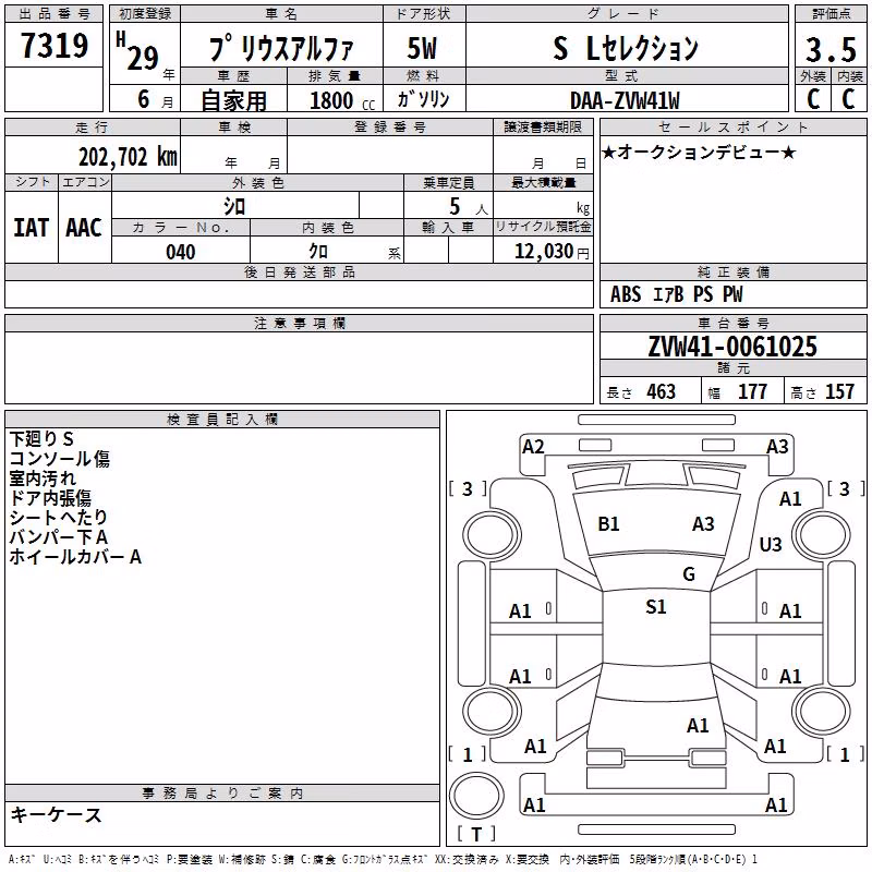 TOYOTA PRIUS ALPHA
