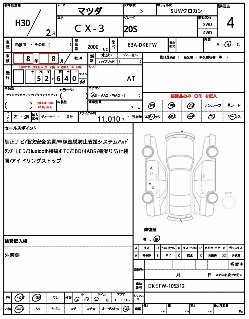 MAZDA CX-3