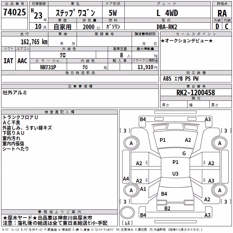 HONDA STEPWGN