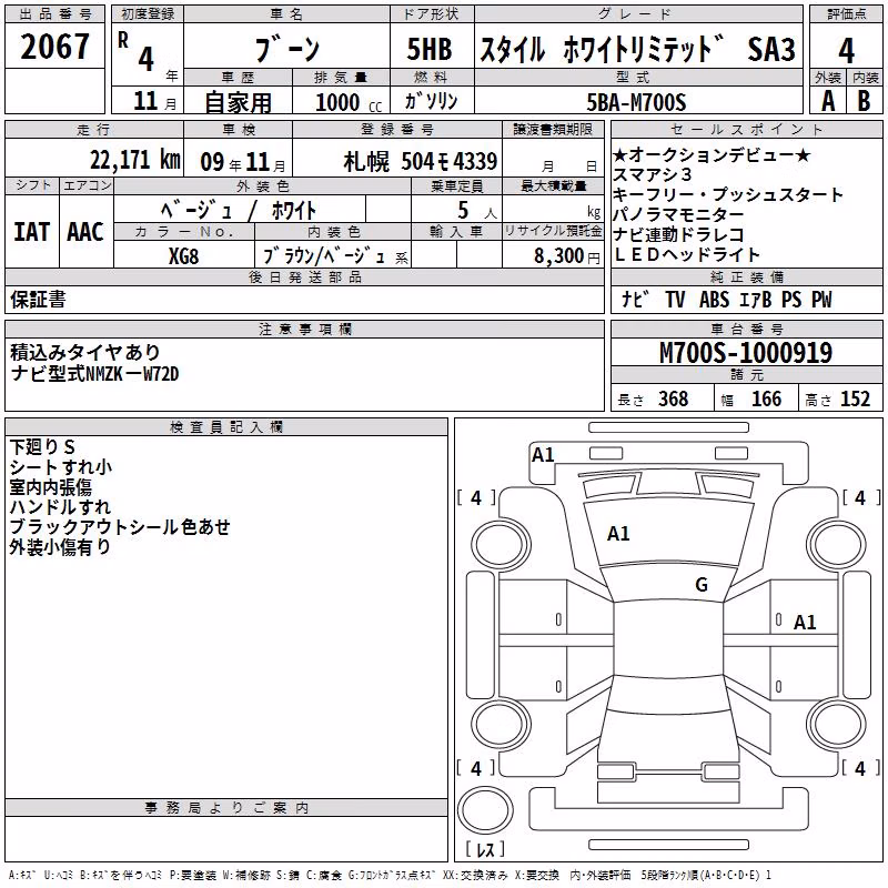 DAIHATSU BOON