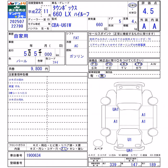 MITSUBISHI TOWN BOX