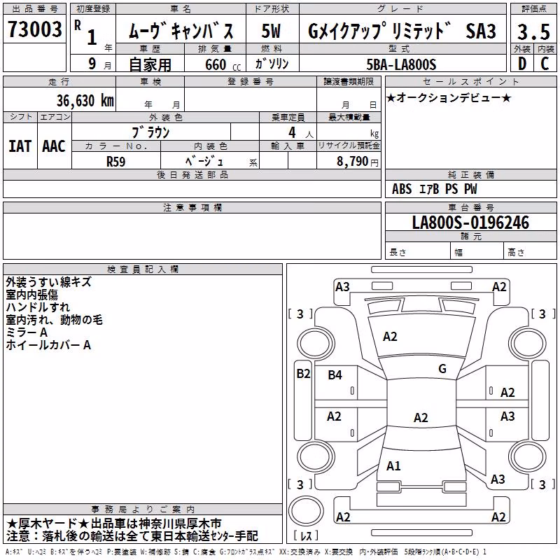 DAIHATSU MOVE CANBUS