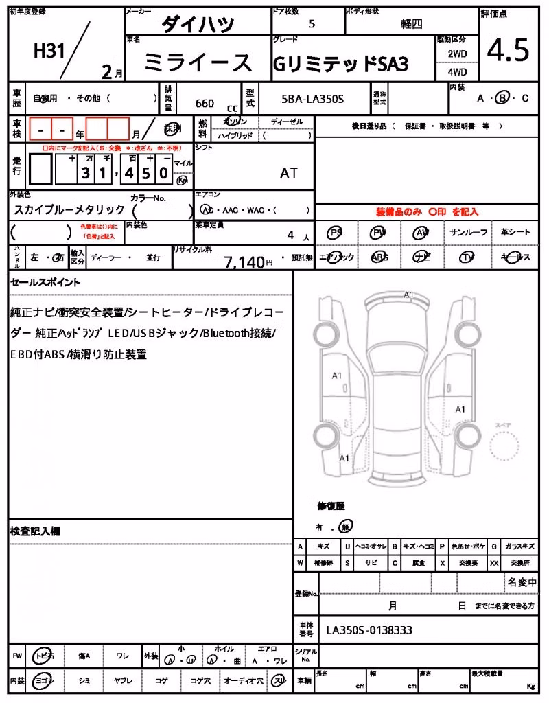 DAIHATSU MIRA E:S