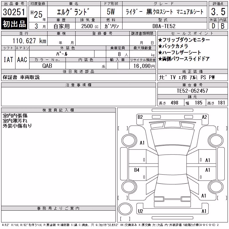 NISSAN ELGRAND