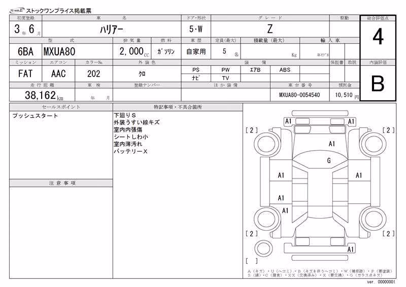 TOYOTA HARRIER