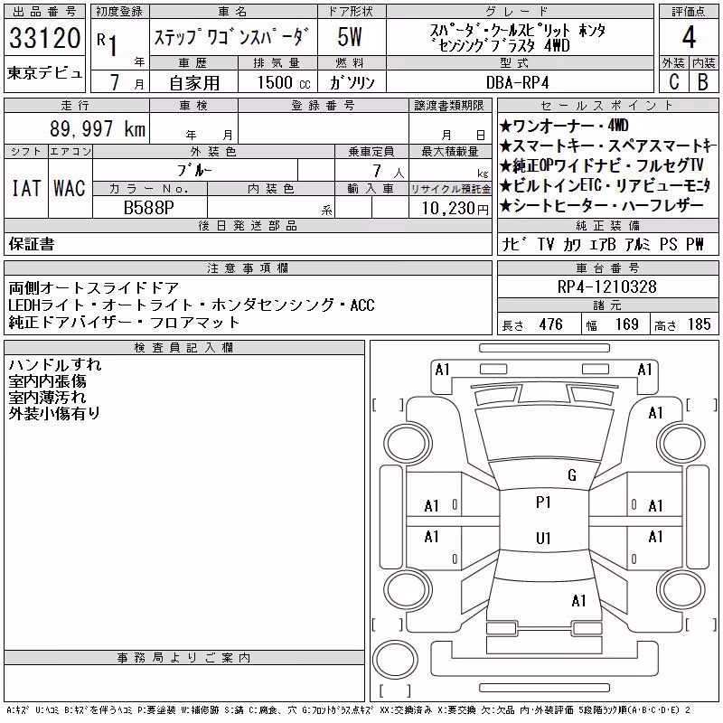 HONDA STEPWGN