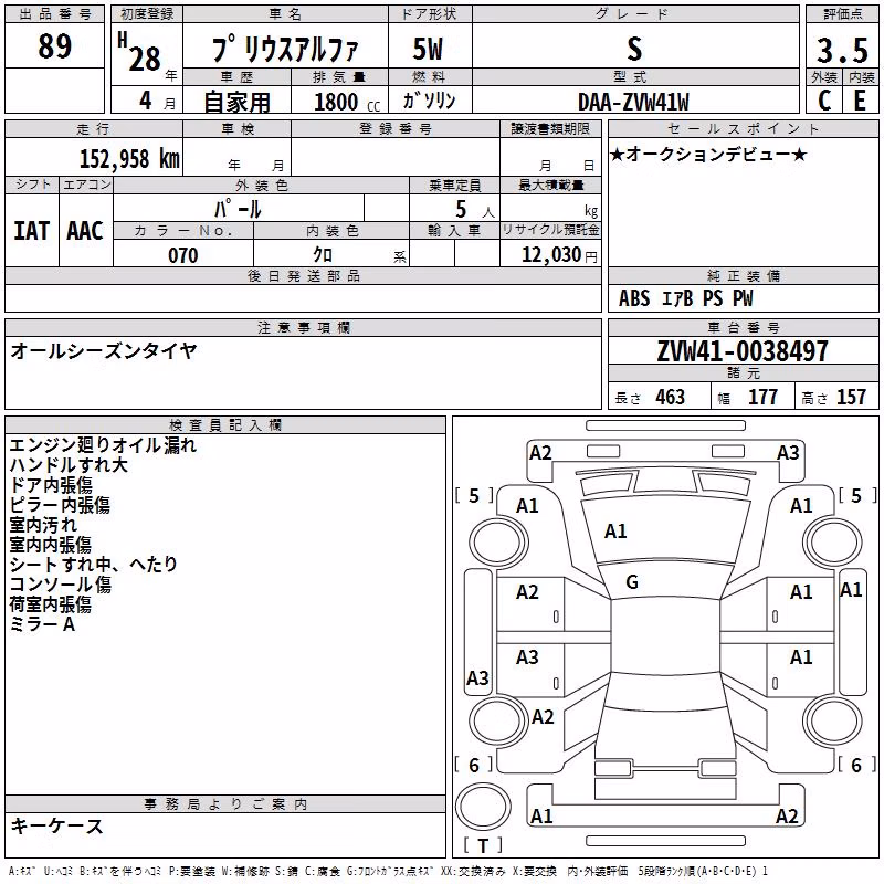 TOYOTA PRIUS ALPHA