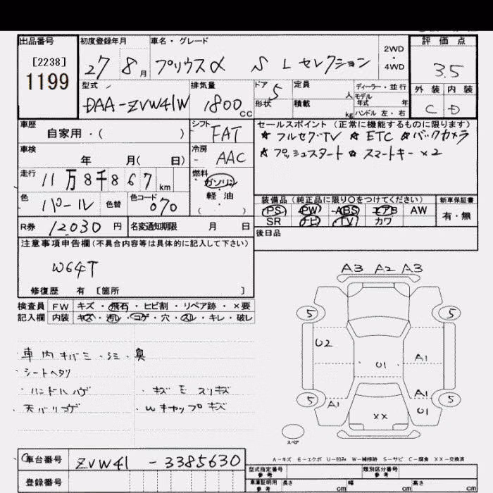 TOYOTA PRIUS ALPHA