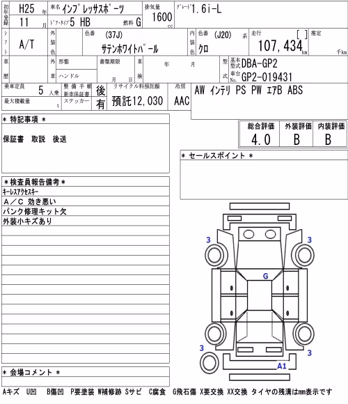 SUBARU IMPREZA