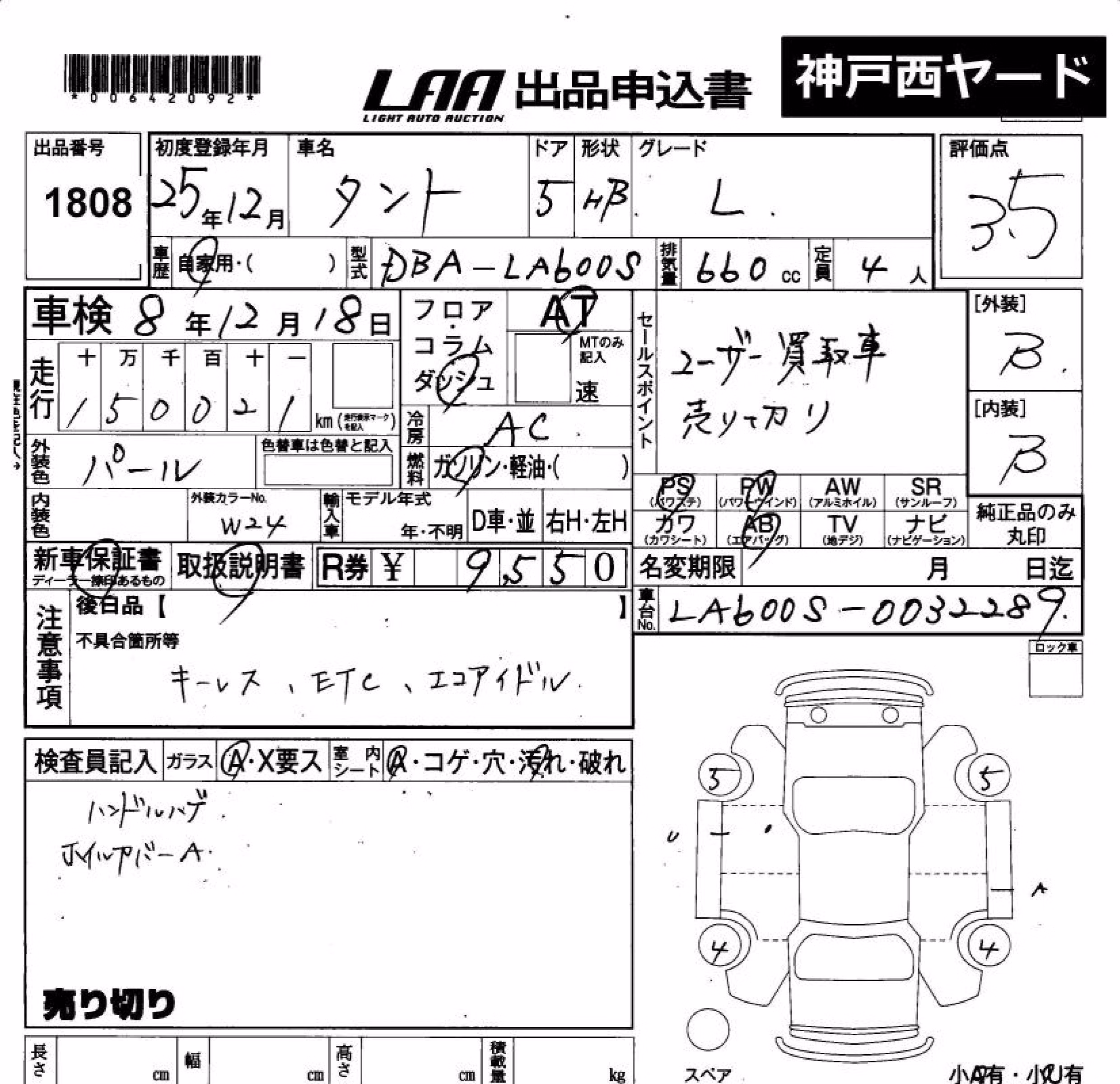 DAIHATSU TANTO