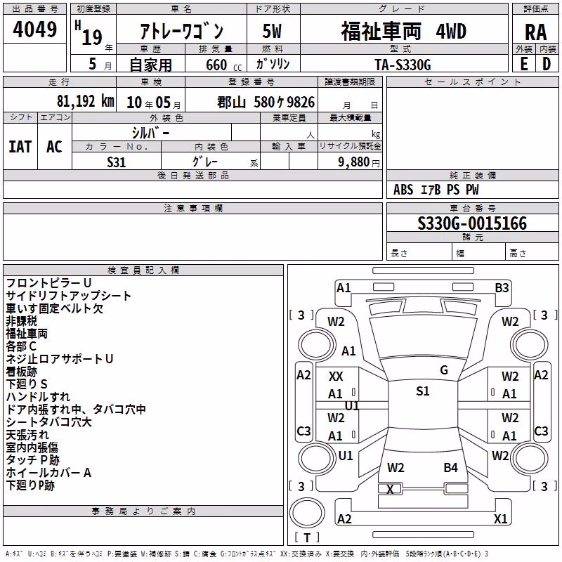 DAIHATSU ATRAI