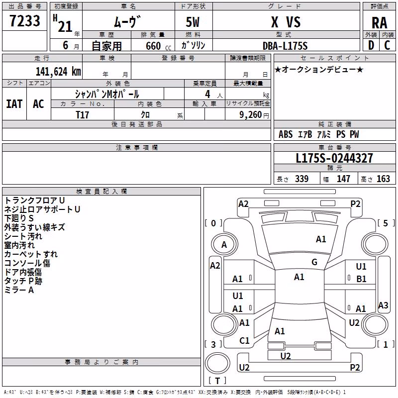 DAIHATSU MOVE