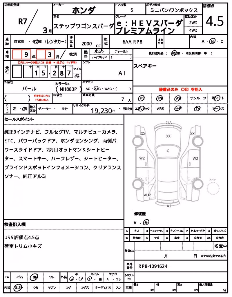 HONDA STEPWGN