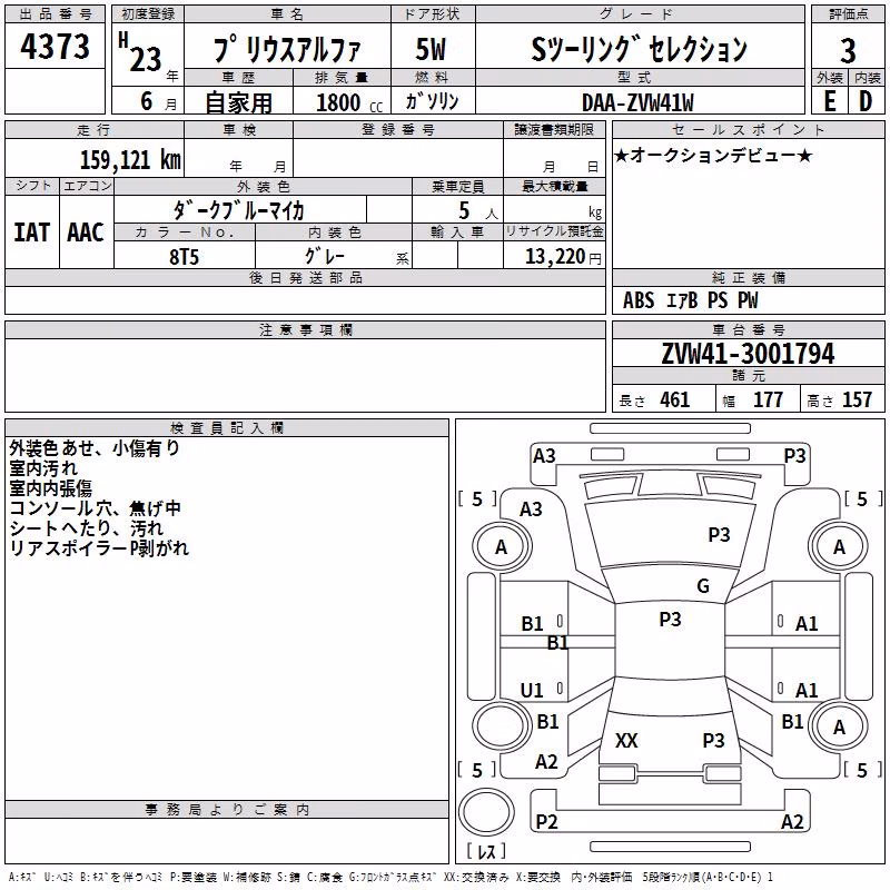 TOYOTA PRIUS ALPHA