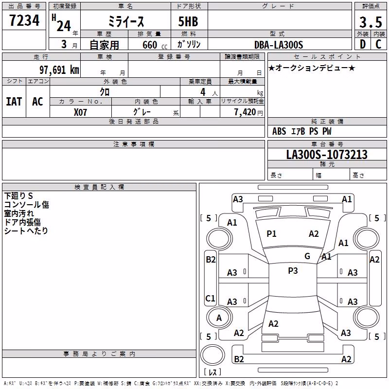 DAIHATSU MIRA E:S