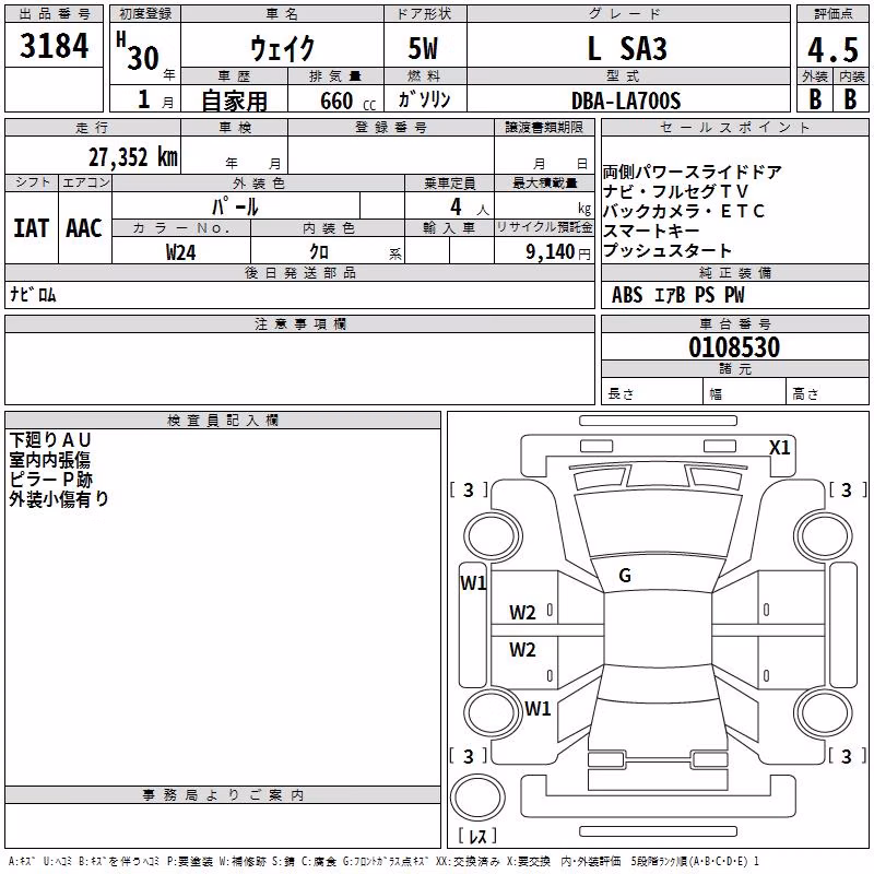 DAIHATSU WAKE