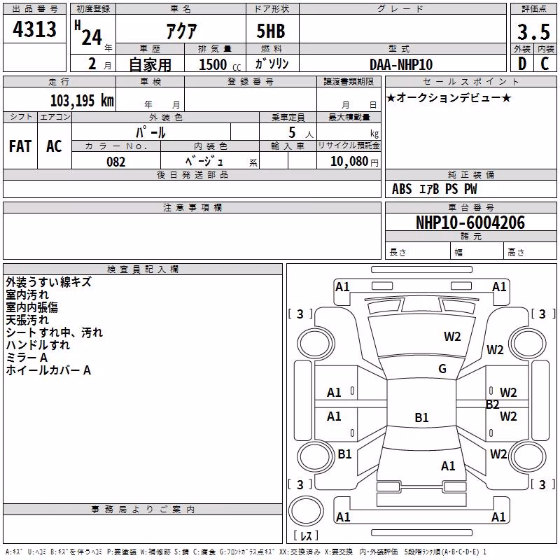 TOYOTA AQUA