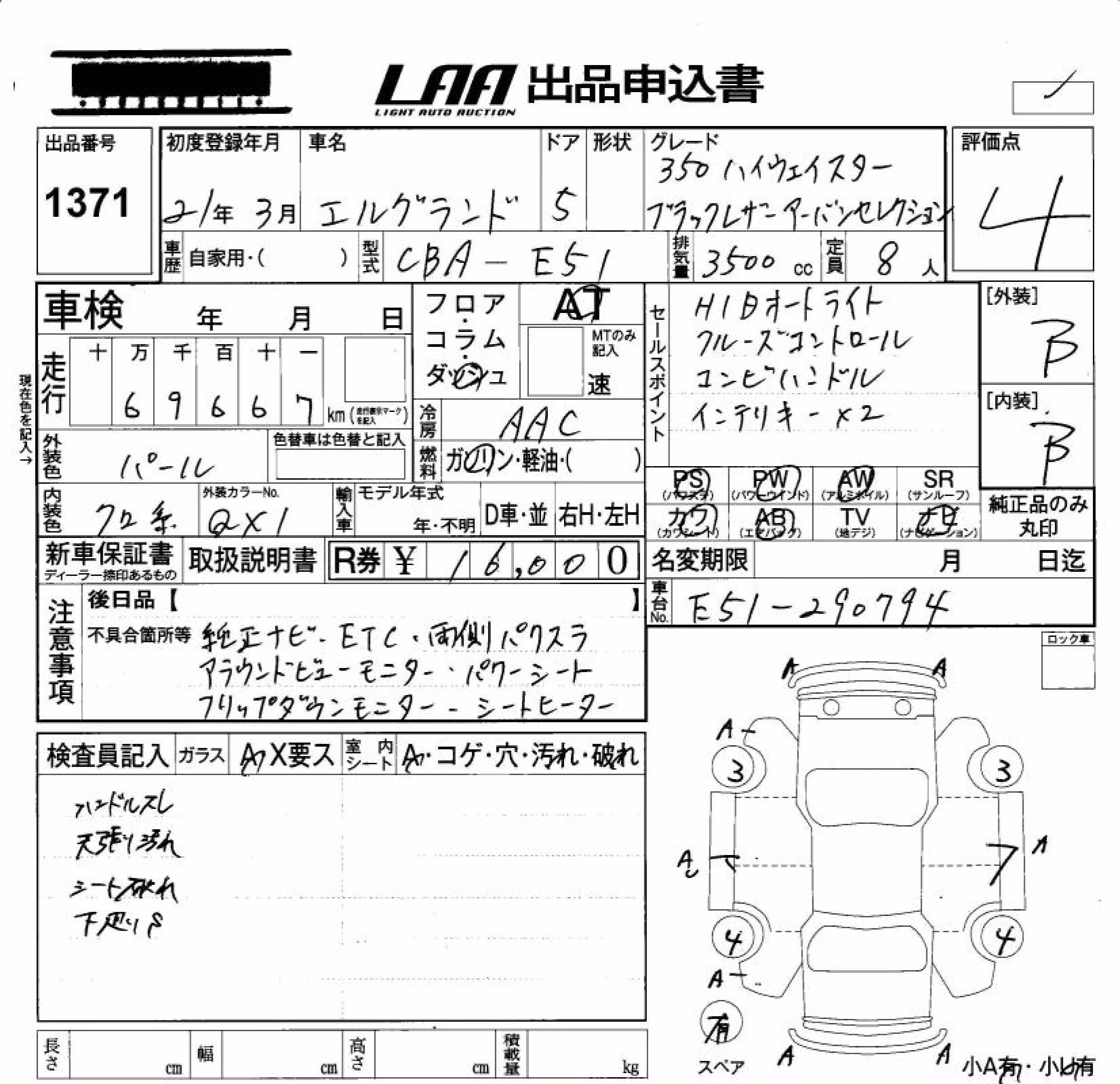 NISSAN ELGRAND
