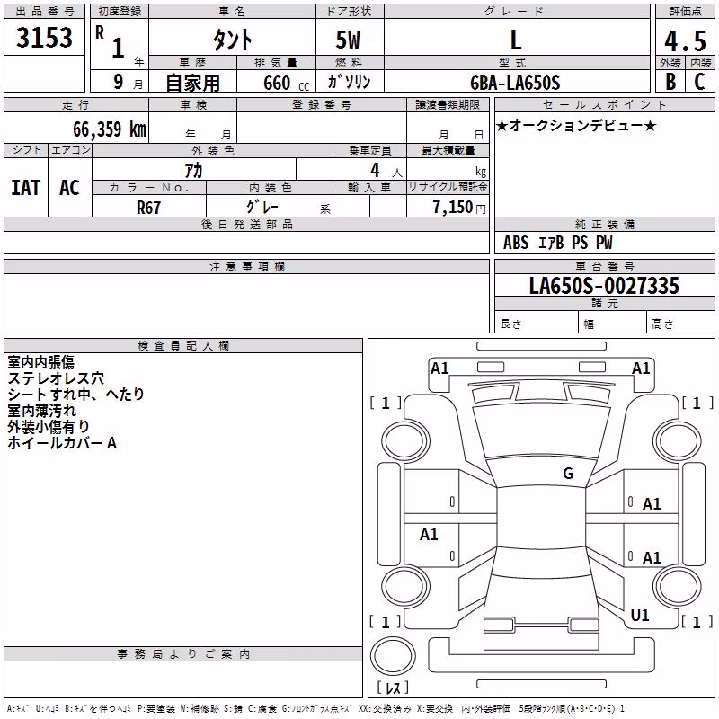 DAIHATSU TANTO