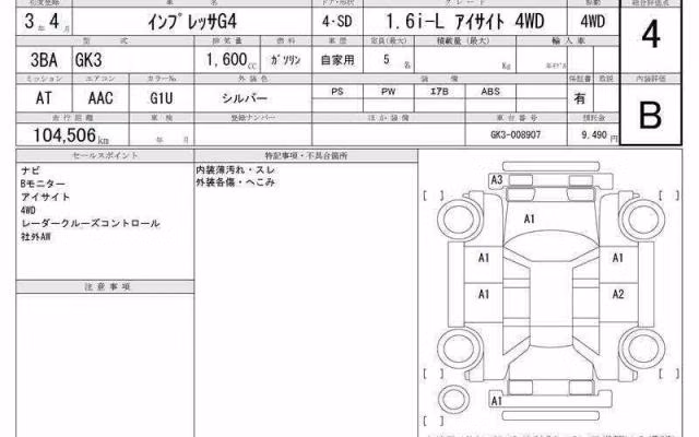 SUBARU IMPREZA