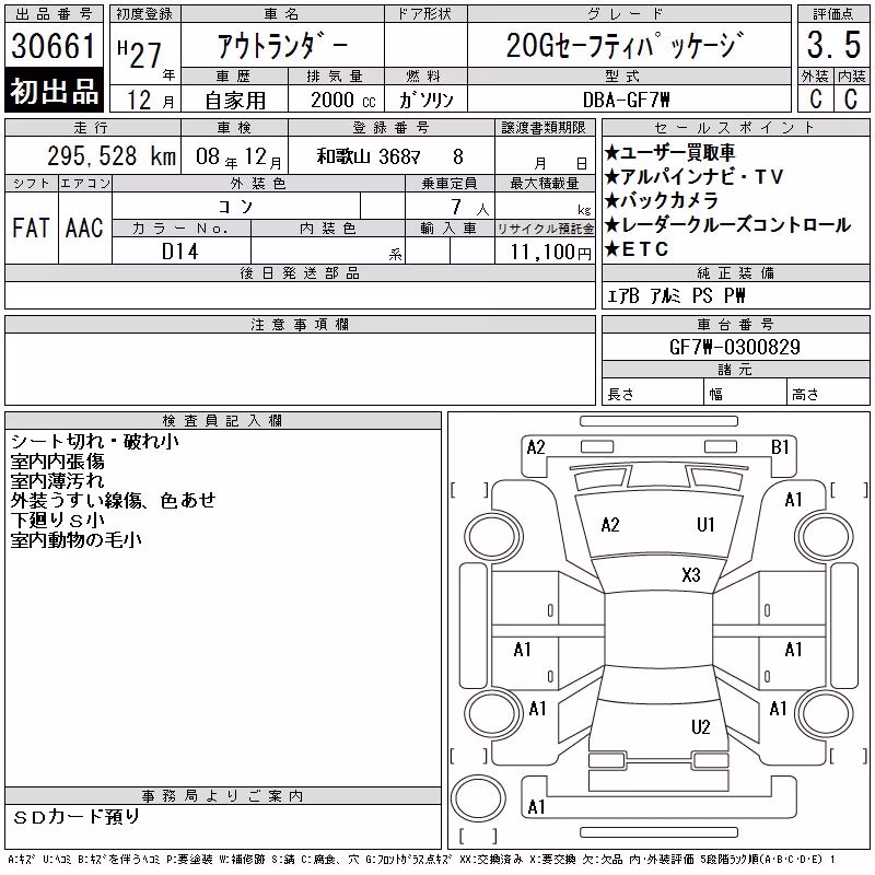 MITSUBISHI OUTLANDER