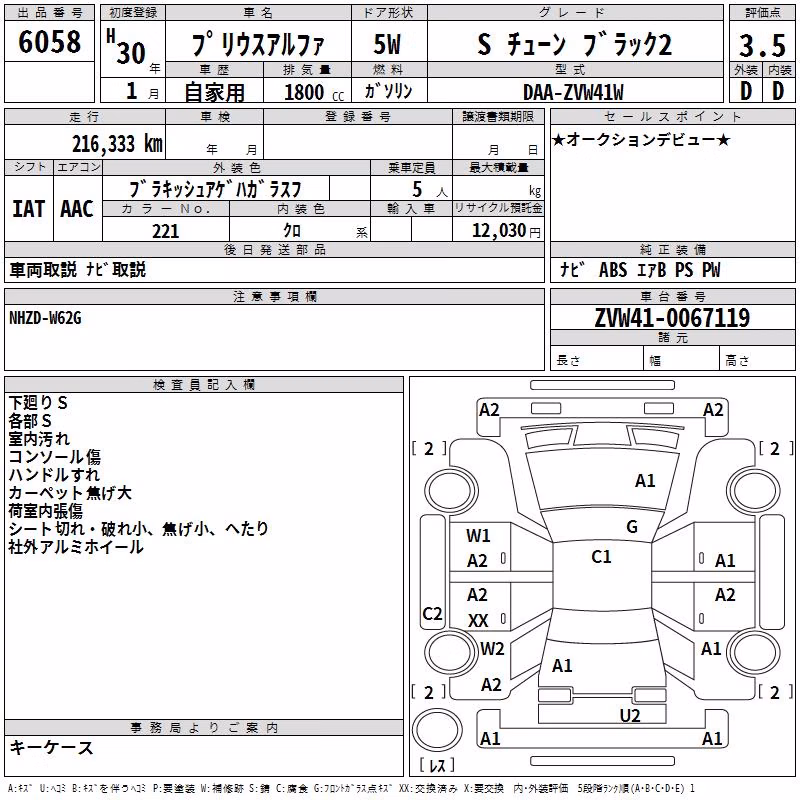 TOYOTA PRIUS ALPHA
