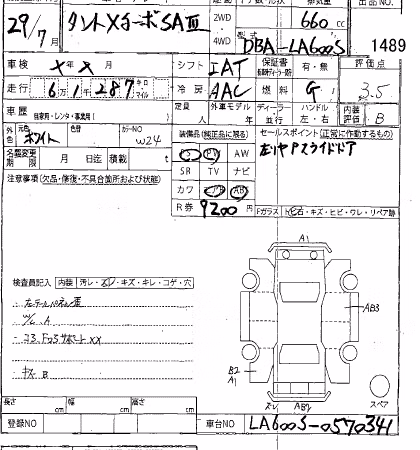 DAIHATSU TANTO