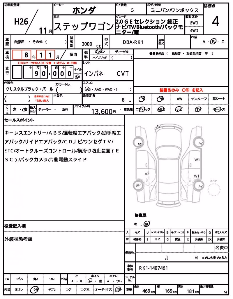 HONDA STEPWGN