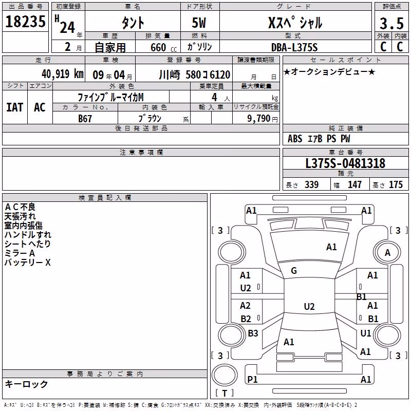DAIHATSU TANTO