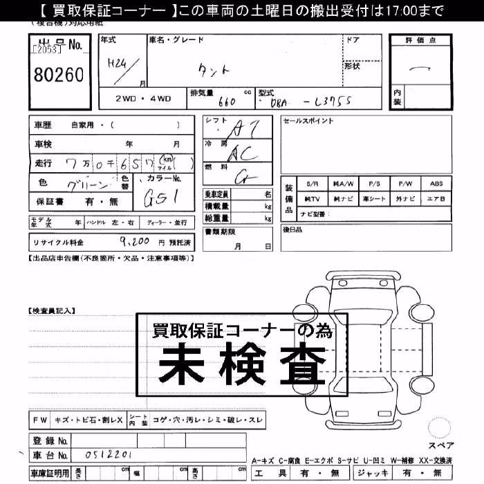 DAIHATSU TANTO
