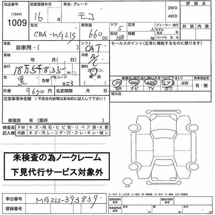 NISSAN MOCO