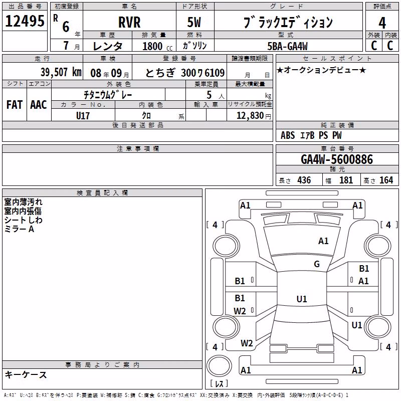 MITSUBISHI RVR