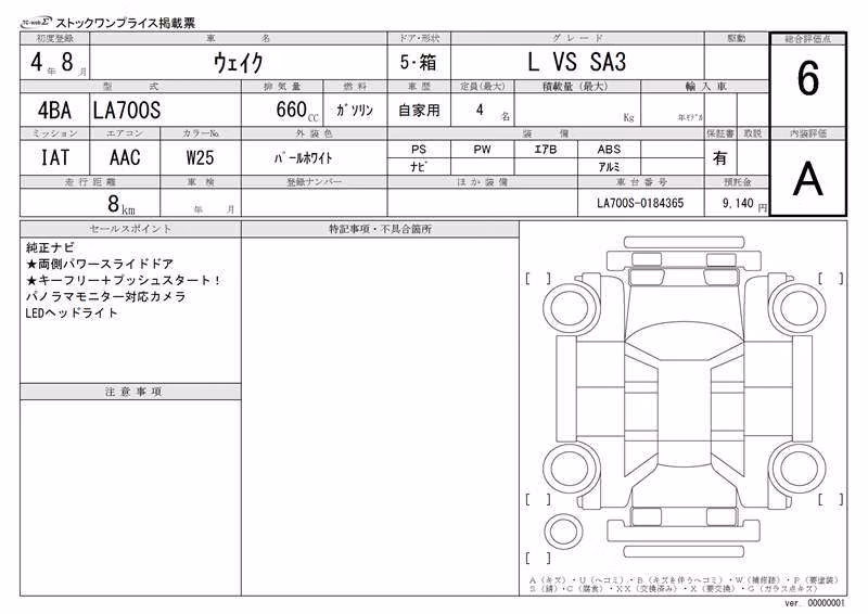 DAIHATSU WAKE