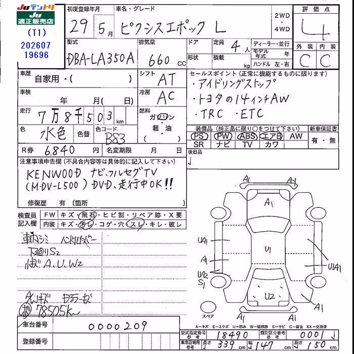 TOYOTA PIXIS EPOCH