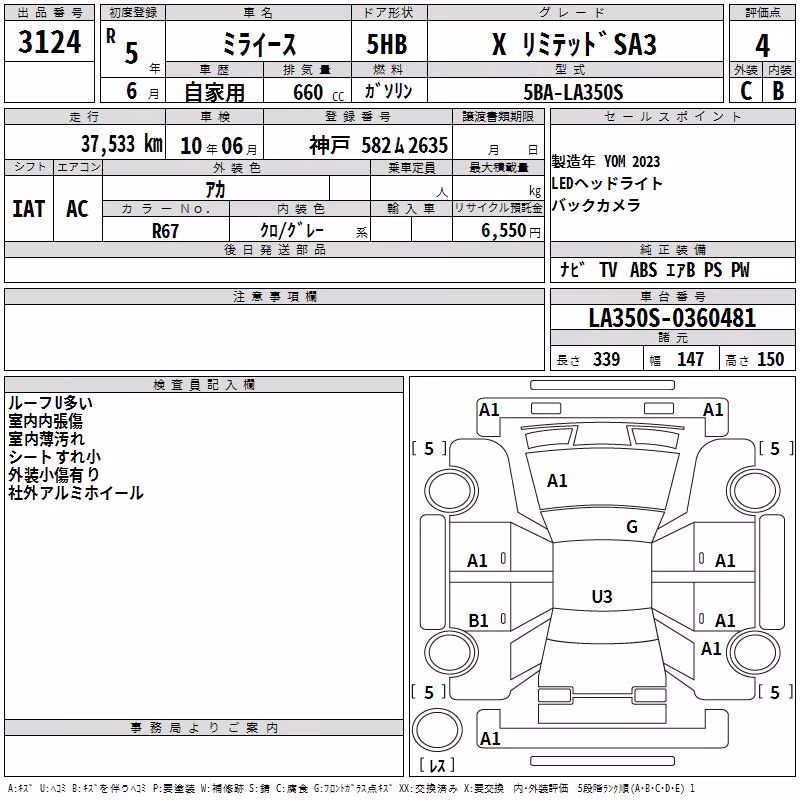 DAIHATSU MIRA E:S