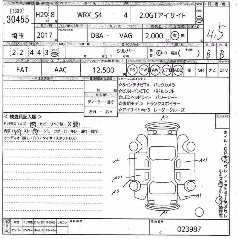 SUBARU IMPREZA WRX