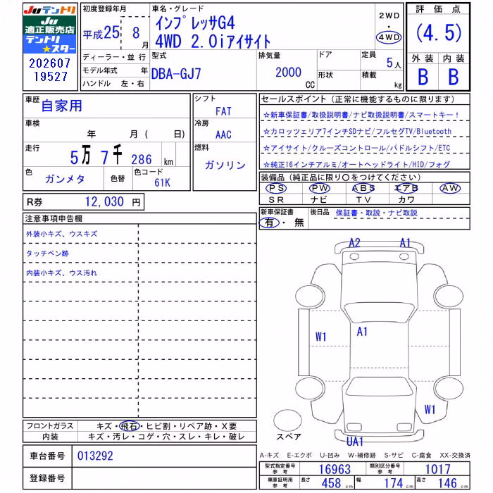 SUBARU IMPREZA
