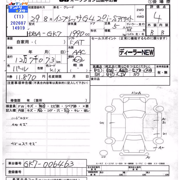 SUBARU IMPREZA