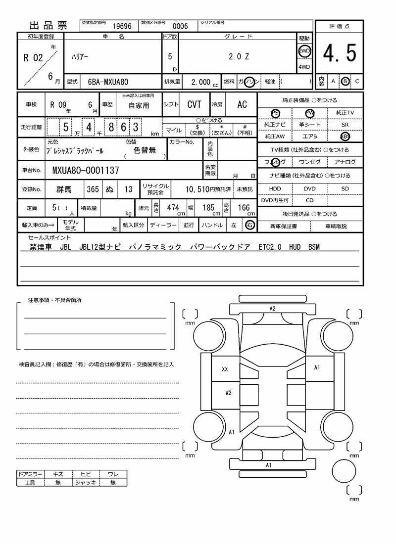 TOYOTA HARRIER